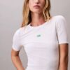 Modal Stretch Monogram Logo Graphic Slim T-paita Modal Stretch Monogram Logo Graphic Slim T-paita