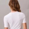 Modal Stretch Monogram Logo Graphic Slim T-paita Modal Stretch Monogram Logo Graphic Slim T-paita