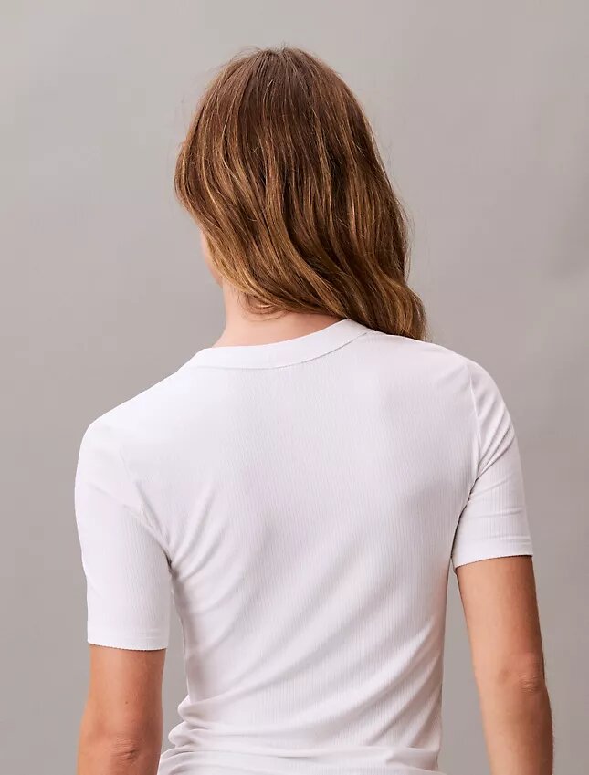 Modal Stretch Monogram Logo Graphic Slim T-paita Modal Stretch Monogram Logo Graphic Slim T-paita