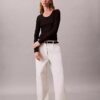 Modal Stretch Rib Slim T-paita Modal Stretch Rib Slim T-paita