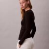 Modal Stretch Rib Slim T-paita Modal Stretch Rib Slim T-paita