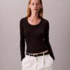 Modal Stretch Rib Slim T-paita Modal Stretch Rib Slim T-paita