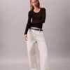Modal Stretch Rib Slim T-paita Modal Stretch Rib Slim T-paita