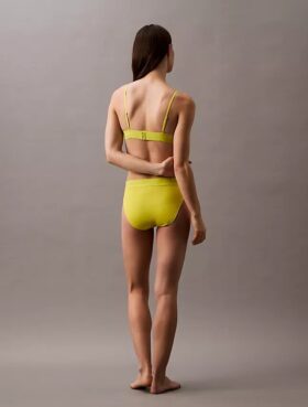 Moderni logolla varustettu Bikini-tyyppinen uimapuvun alaosa