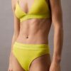 Moderni logolla varustettu Bikini-tyyppinen uimapuvun alaosa
