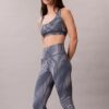 Modernit urheilulliset printtikuosiset korkeavyötäröiset 7/8-leggingsit Modernit urheilulliset printtikuosiset korkeavyötäröiset 7/8-leggingsit