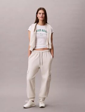 Monogram-fleece-cargo-jogginghousut