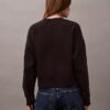 Monogram-fleece-lyhythihainen pusero