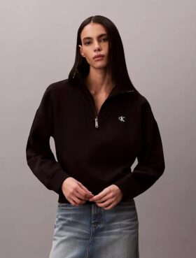 Monogram-fleece-paita, neljännesvetoketju