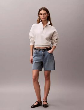 Monogram-fleece-paita, neljännesvetoketju
