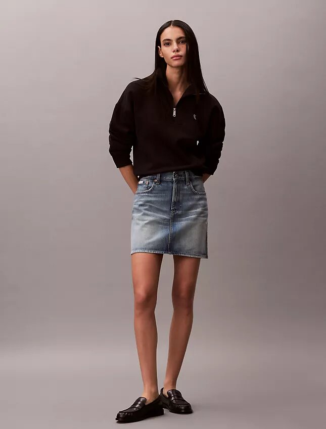 Monogram-fleece-paita, neljännesvetoketju Monogram-fleece-paita, neljännesvetoketju
