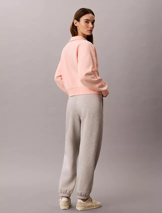 Monogram-fleece-paita, neljännesvetoketju Monogram-fleece-paita, neljännesvetoketju