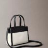 Monogram-kangasinen mini-tote-olkalaukku Monogram-kangasinen mini-tote-olkalaukku