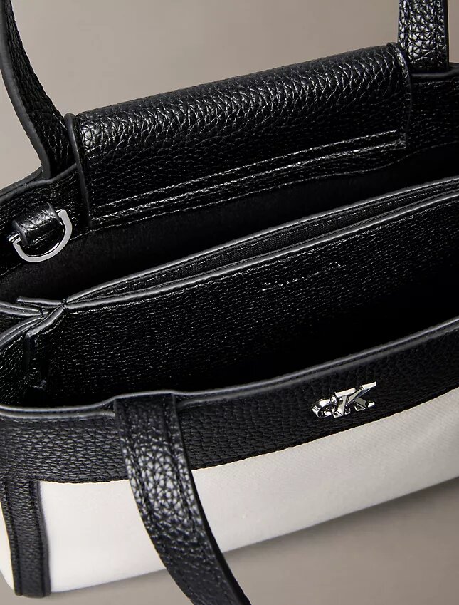 Monogram-kangasinen mini-tote-olkalaukku Monogram-kangasinen mini-tote-olkalaukku