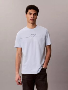 Monogram Line Graphic Classic T-paita