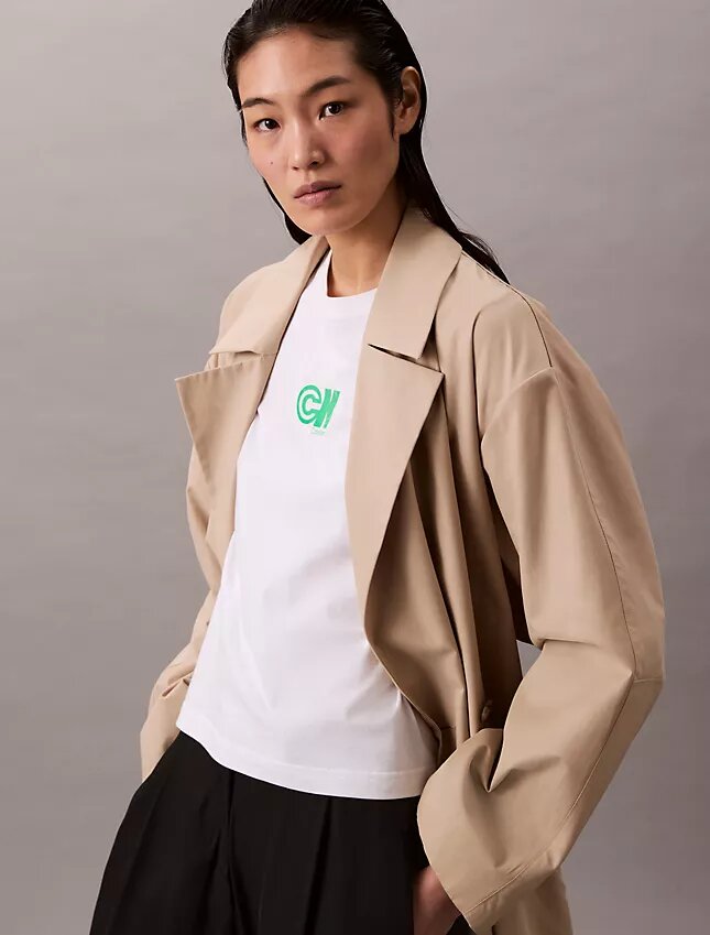 Monogram-logolla varustettu slim-mallinen T-paita Monogram-logolla varustettu slim-mallinen T-paita