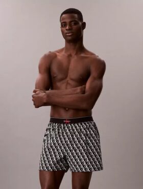 Monogram-logolla varustetut slim-malliset bokserit
