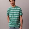 Monogram Stripe -rento T-paita Monogram Stripe -rento T-paita