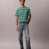 Monogram Stripe -rento T-paita Monogram Stripe -rento T-paita