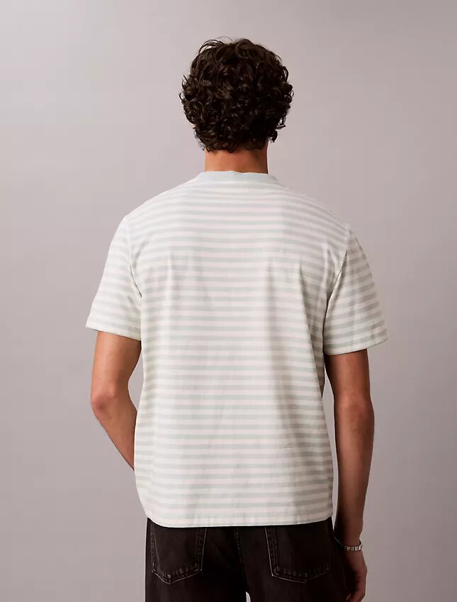 Monogram Stripe -rento T-paita Monogram Stripe -rento T-paita
