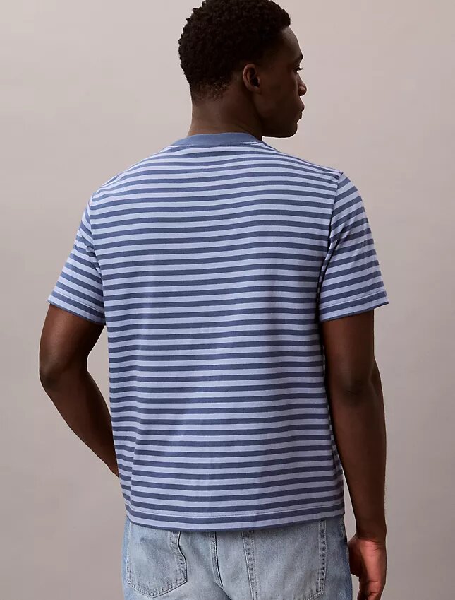 Monogram Stripe -rento T-paita Monogram Stripe -rento T-paita