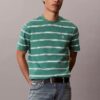 Monogram Stripe -rento T-paita Monogram Stripe -rento T-paita