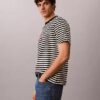 Monogram Stripe -rento T-paita Monogram Stripe -rento T-paita