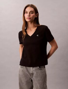 Monogram V-kaula-T-paita