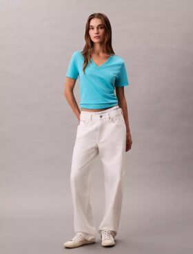 Monogram V-Neck T-paita