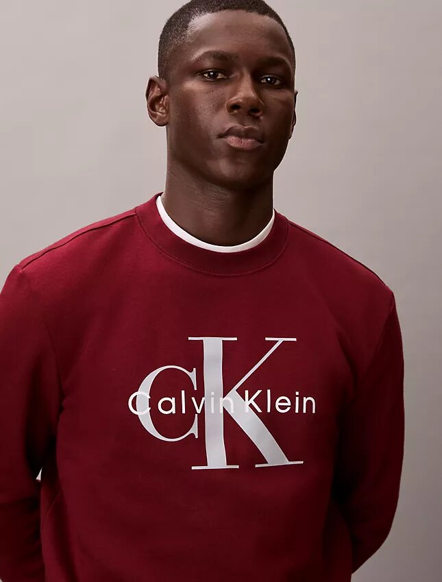 Monologo-fleece-pyöreäkaulainen collegepaita Monologo-fleece-pyöreäkaulainen collegepaita