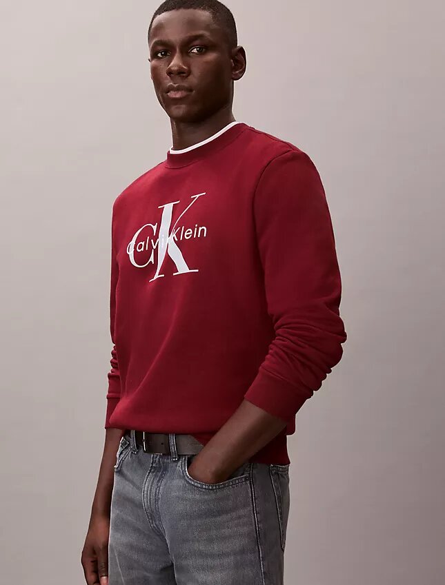 Monologo-fleece-pyöreäkaulainen collegepaita Monologo-fleece-pyöreäkaulainen collegepaita