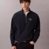 Monologo Premium Terry Quarter Zip -huppari Monologo Premium Terry Quarter Zip -huppari