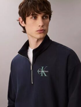 Monologo Premium Terry Quarter Zip -huppari