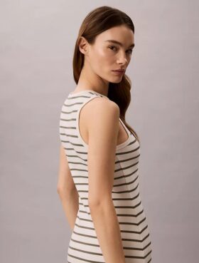 Monologo Rib Stripe Midi -mekot