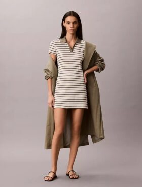 Monologo Rib Stripe -minimekot