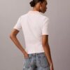 Monologo Stripe Rib Polo T-paita Monologo Stripe Rib Polo T-paita