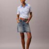 Monologo Stripe Rib Polo T-paita Monologo Stripe Rib Polo T-paita