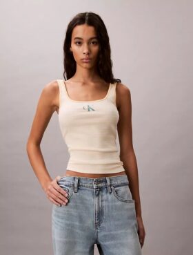 Monologo Stripe Rib -tankkitoppi