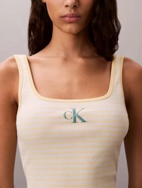 Monologo Stripe Rib -tankkitoppi