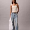 Monologo Stripe Rib -tankkitoppi Monologo Stripe Rib -tankkitoppi