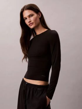 Nailoninen joustava slim-fit-T-paita