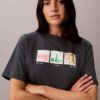 Nyc Photostrip Graphic Boxy T-paita