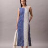 Painettu viskoositwilli-midimekko Painettu viskoositwilli-midimekko