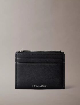 Pebble Grain -nahkainen korttikotelo