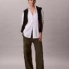 Pehmeät twill-cargohousut Pehmeät twill-cargohousut