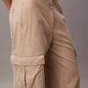 Pehmeät twill-cargohousut Pehmeät twill-cargohousut