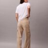 Pehmeät twill-cargohousut Pehmeät twill-cargohousut
