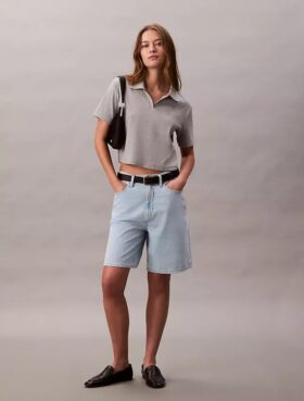 Pellavaseos, rento Denim-bermudashortsit Pellavaseos, rento Denim-bermudashortsit