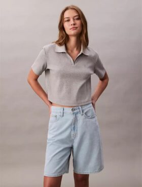 Pellavaseos, rento Denim-bermudashortsit Pellavaseos, rento Denim-bermudashortsit