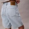 Pellavaseos, rento Denim-bermudashortsit